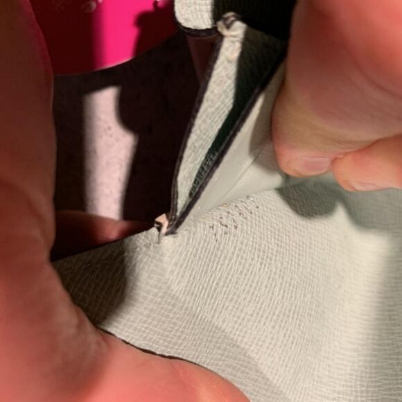 🔷️Louis Vuitton Wallet Electric Epi Flore Tricolor Amande Authentic - Picture 11 of 13